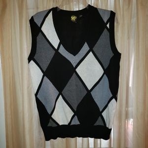 Mens sleeveless sweater sz med